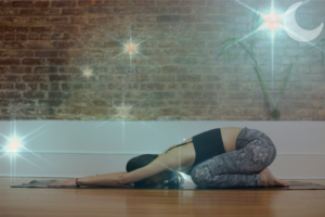 Yoga virtuel en soirée