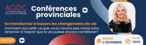 Se transformer à travers les changements de la vie