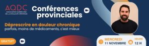 Déprescrire en douleur chronique