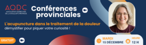 L'acupuncture dans le traitement de la douleur